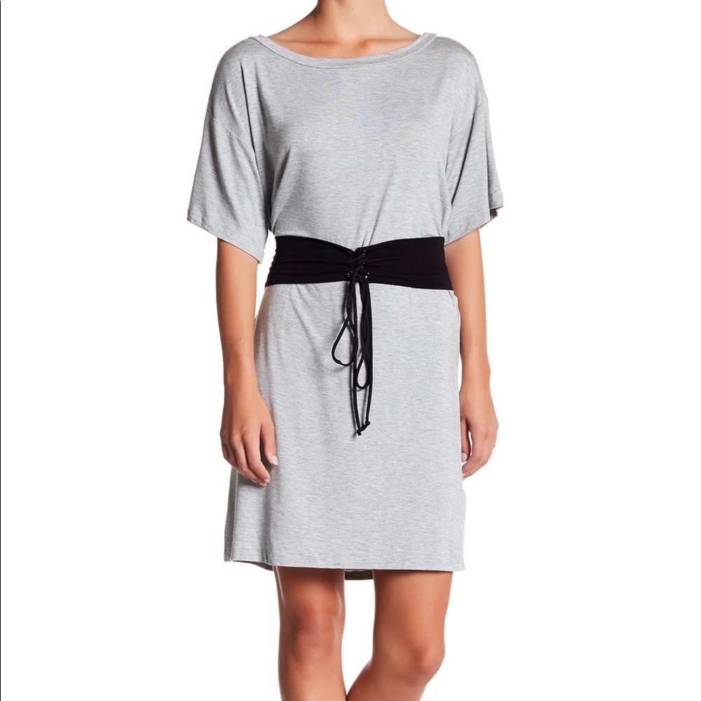 The Vanity Room Shirt Dress Corset Waist